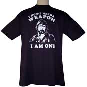 Chuck Norris Is A Weapon Shirt